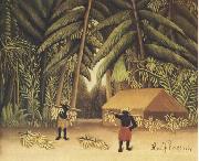Henri Rousseau The Banana Harvest oil painting artist